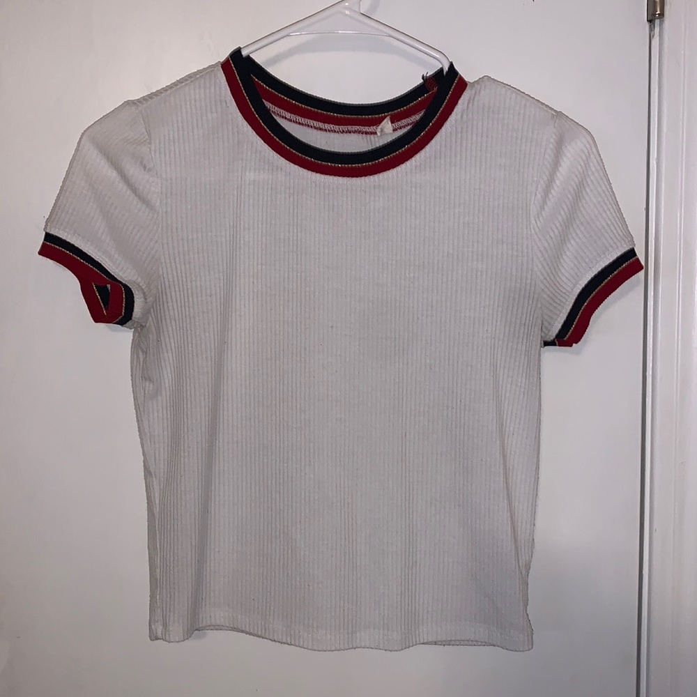 small white t-shirt